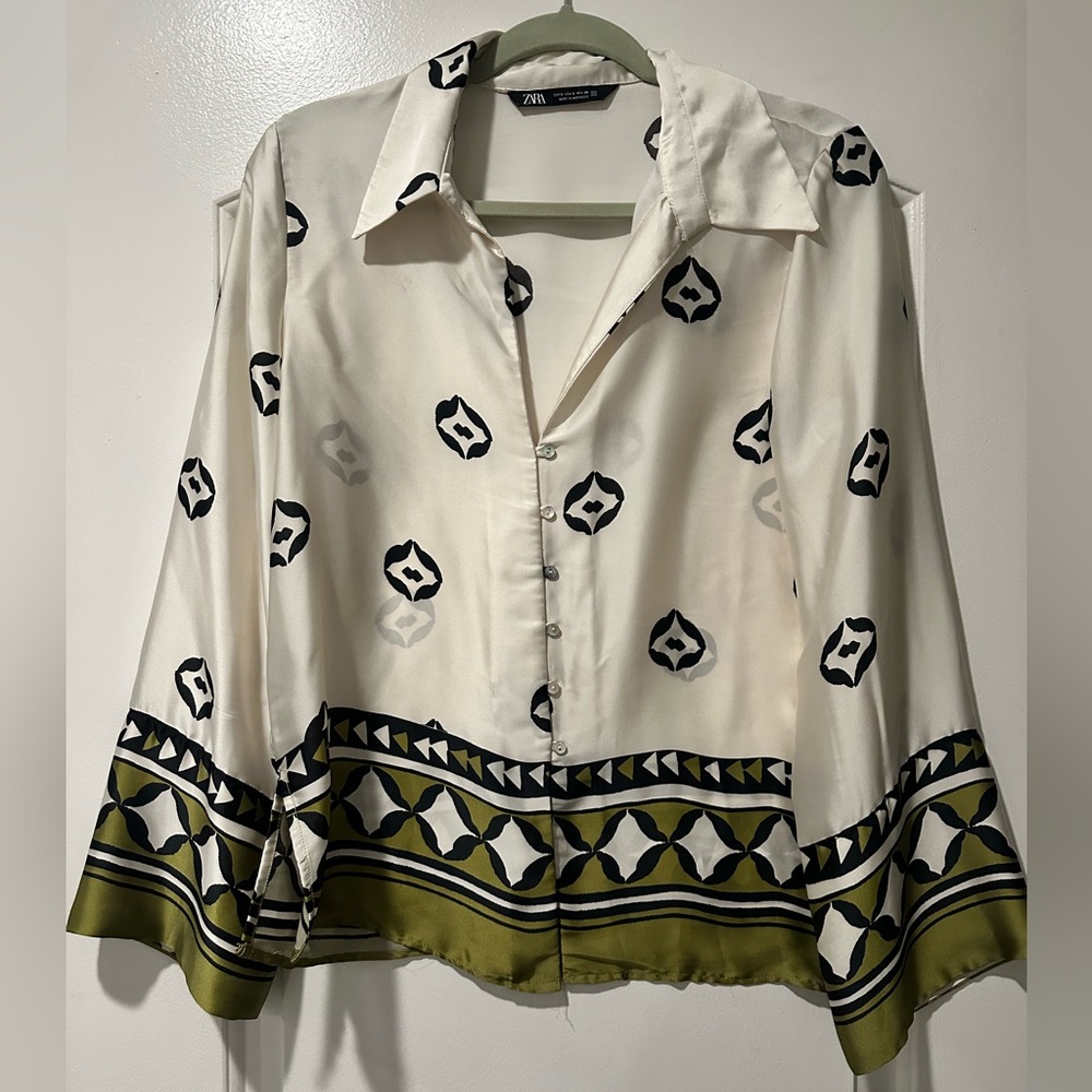 Zara Silk Shirt